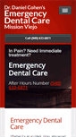 Mobile Screenshot of afterhoursdentalemergency.com